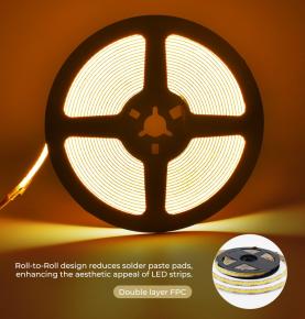 608LEDs CCT COB LED Strips