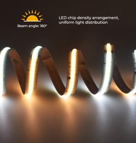 560LEDs Addressable CCT COB LED Strips