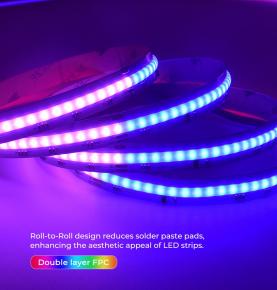 840LEDs Addressable RGBW COB LED Strips