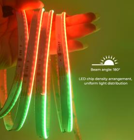 630LEDs Side View Addressable COB LED Strips